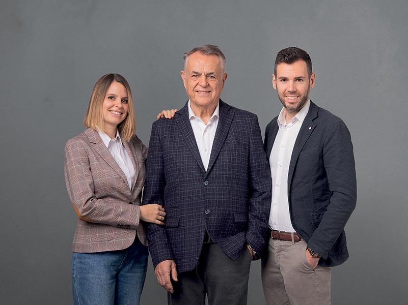 Ritratto della famiglia Giudici, alla guida dell’azienda BGP